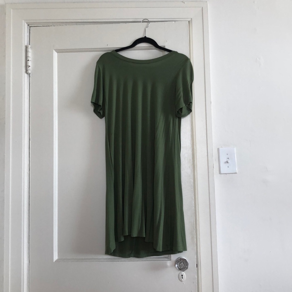 Green dress